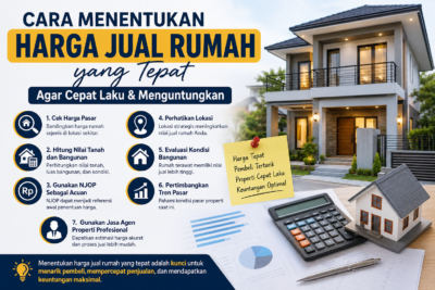 Cara Menentukan Harga Jual Rumah yang Tepat