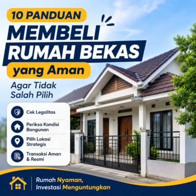 Panduan Membeli Rumah Bekas yang Aman