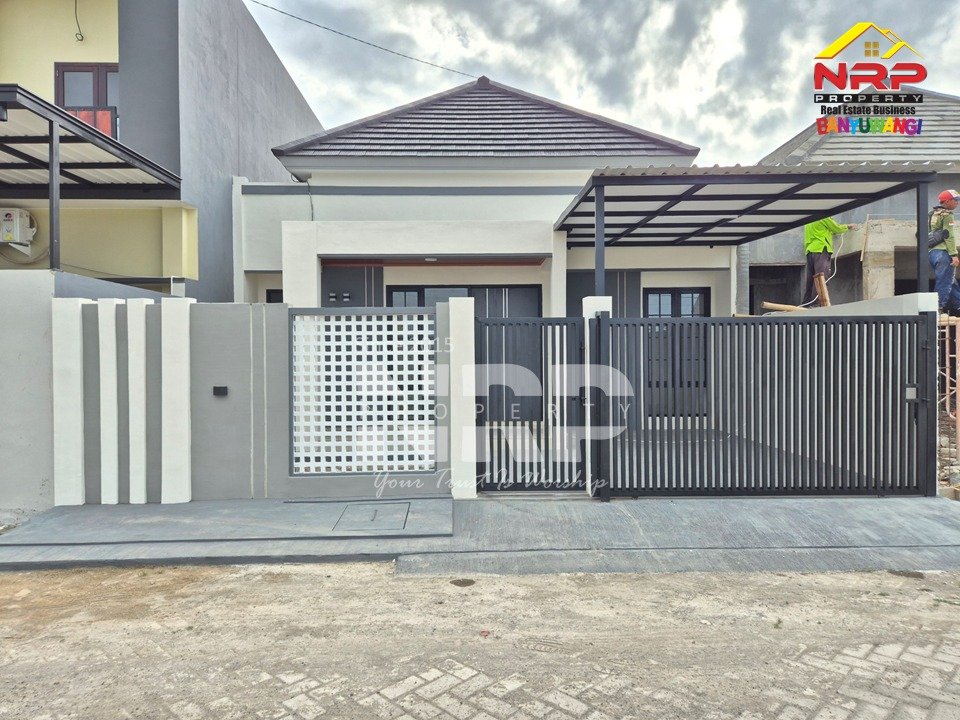 Rumah Baru Modern 3 Kamar Tidur di Sobo Banyuwangi