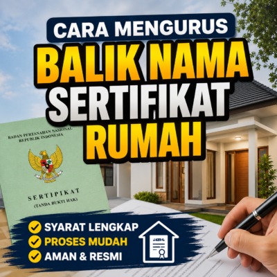 Cara Mengurus Balik Nama Sertifikat Rumah