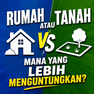 Rumah atau Tanah, Mana yang Lebih Menguntungkan?