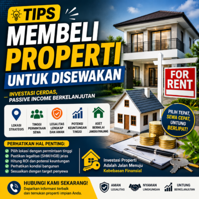 Tips Membeli Properti untuk Disewakan