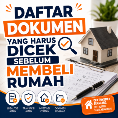 Daftar Dokumen yang Harus Dicek Sebelum Membeli Rumah