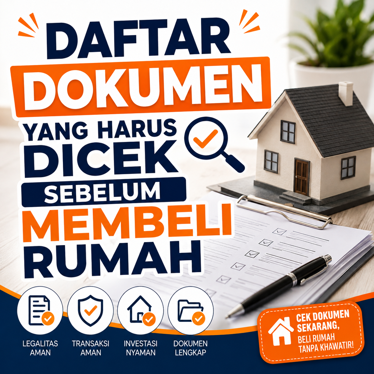 Daftar Dokumen yang Harus Dicek Sebelum Membeli Rumah