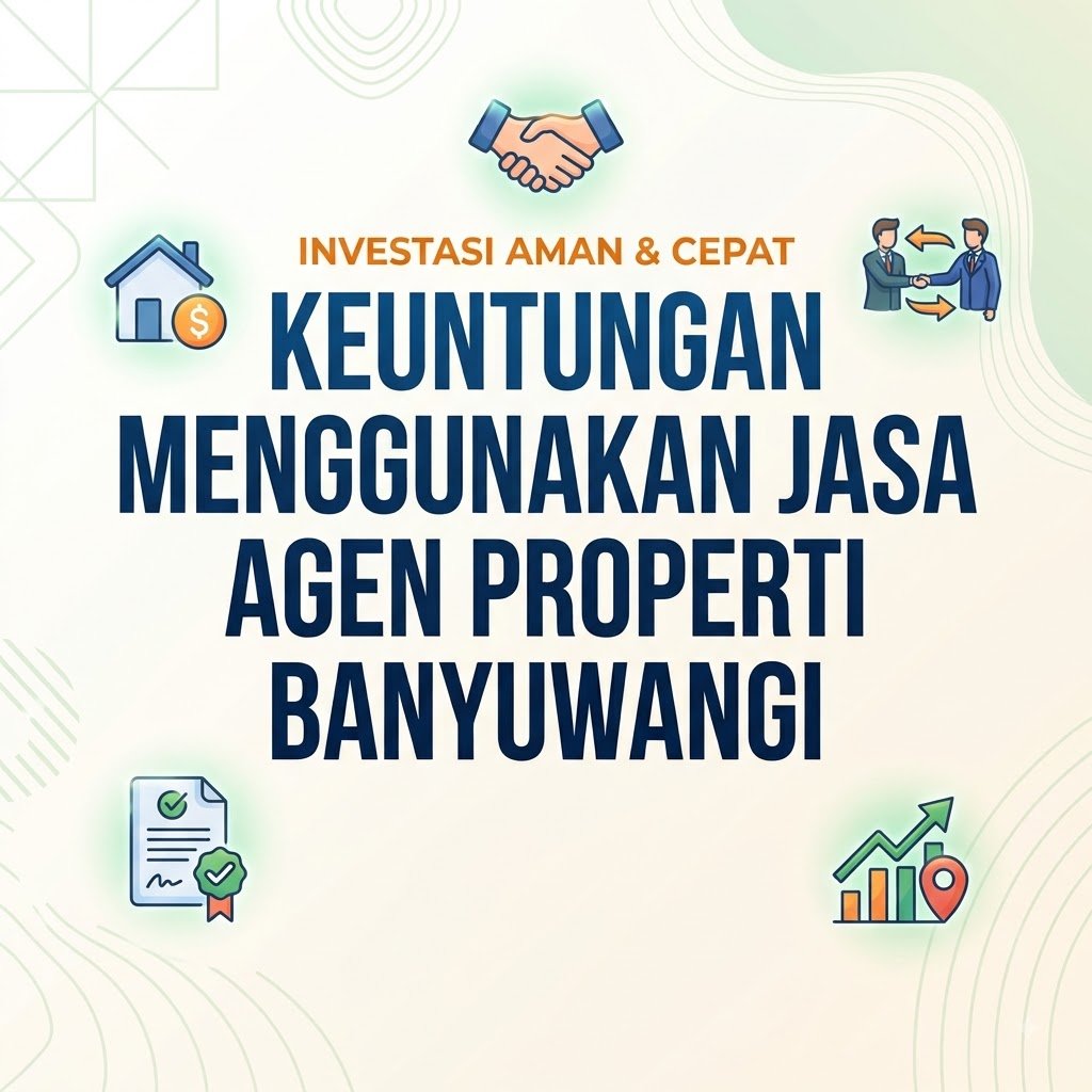 Keuntungan Menggunakan Jasa Agen Properti Banyuwangi
